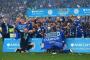 Leicester City lift Premier League trophy to celebrate magical title win