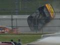 Chris Buescher Barrel Rolls in Big Wreck - Talladega - 2016 NASCAR Sprint Cup
