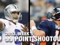 Tony Romo & Peyton Manning Put up 99 Points in 2013