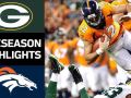 Packers vs. Broncos - NFL Preseason Week 3 Game Highlights