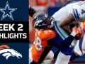 Cowboys vs. Broncos - NFL Week 2 Game Highlights