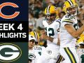 Bears vs. Packers - NFL Week 4 Game Highlights