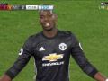 Paul Pogba given red card for studs up challenge