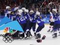 USA defeats Canada to win the gold medal in women's hockey