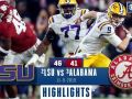 LSU vs. Alabama Highlights