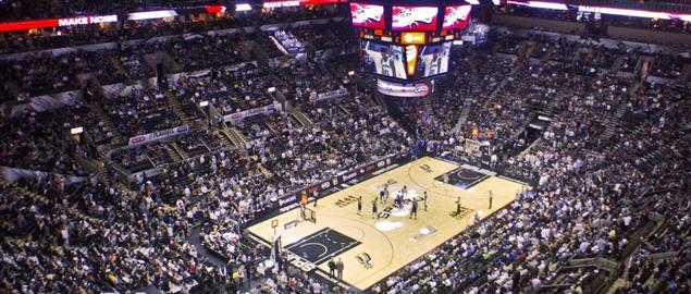 NBA Playoffs Dallas Mavericks vs. San Antonio Spurs AT&T Center San Antonio Texas 