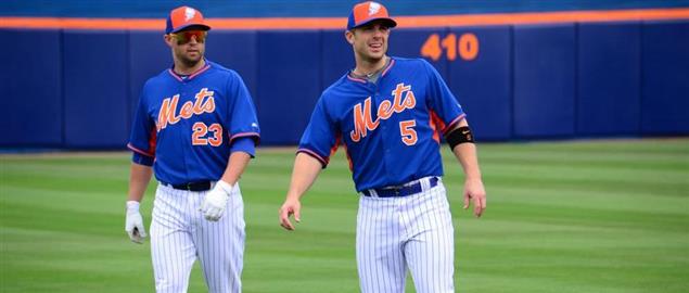 David Wright and Michael Cuddyer of the New York Mets.