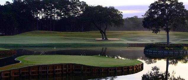 The famous #17, TPC Sawgrass in Ponte Vedra, Florida, home of the Players Tournament.