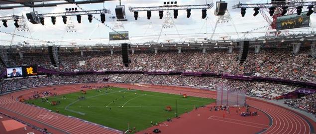  London 2012 Olympics Athletics Stadium