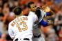 Manny Machado of Baltimore Orioles suspended four games for brawl vs. Kansas City Royals Manny Machado of Baltimore Orioles suspended four games for brawl vs. Kansas City Royals