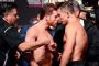 Gennady Golovkin, Canelo Alvarez quickly separated after weigh-in for middleweight title rematch Gennady Golovkin, Canelo Alvarez quickly separated after weigh-in for middleweight title rematch