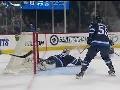 Hellebuyck robs Graovac with a super glove stop Hellebuyck robs Graovac with a super glove stop
