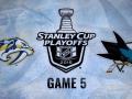 Sharks score five goals, take 3-2 series lead Sharks score five goals, take 3-2 series lead