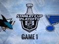 Elliott makes 32 saves, Blues beat Sharks in Game 1 Elliott makes 32 saves, Blues beat Sharks in Game 1