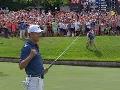 Jordan Spieth rolls in a 34-footer to win Dean & Deluca Jordan Spieth rolls in a 34-footer to win Dean & Deluca