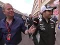 Post-Race: Sergio Perez Post-Race: Sergio Perez