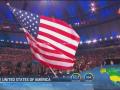 Team U.S.A. enters Opening Ceremony to roaring cheers Team U.S.A. enters Opening Ceremony to roaring cheers