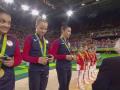 U.S. gymnastics receive gold medals for dominant performance U.S. gymnastics receive gold medals for dominant performance