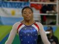 Biles secures historic gold with terrific floor exercise Biles secures historic gold with terrific floor exercise