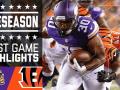 Vikings vs. Bengals - Post Game Highlights Vikings vs. Bengals - Post Game Highlights