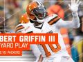Robert Griffin III Connects with Terrelle Pryor for 50 Yards! Robert Griffin III Connects with Terrelle Pryor for 50 Yards!