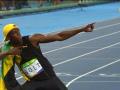 Usain Bolt celebrates third consecutive 100m gold with fans