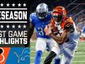 Bengals vs. Lions - Post Game Highlights Bengals vs. Lions - Post Game Highlights