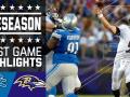 Lions vs. Ravens - Post Game Highlights Lions vs. Ravens - Post Game Highlights