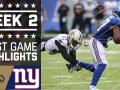 Saints vs. Giants (Week 2) Saints vs. Giants (Week 2)