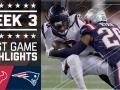 Texans vs. Patriots (Week 3) Texans vs. Patriots (Week 3)