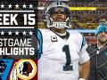 Panthers vs. Redskins NFL Week 15 Game Highlights Panthers vs. Redskins NFL Week 15 Game Highlights