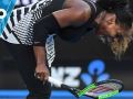 Serena Williams destroys racquet early in final Serena Williams destroys racquet early in final