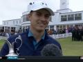 Jordan Spieth on Open win, bizarre 13th hole Jordan Spieth on Open win, bizarre 13th hole