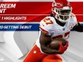 Kareem Hunt's Record-Setting Breakout Debut! Kareem Hunt's Record-Setting Breakout Debut!