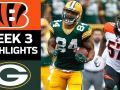 Bengals vs. Packers - NFL Week 3 Game Highlights Bengals vs. Packers - NFL Week 3 Game Highlights