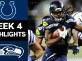 Colts vs. Seahawks - NFL Week 4 Game Highlights Colts vs. Seahawks - NFL Week 4 Game Highlights