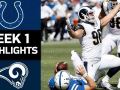 Colts vs. Rams - NFL Week 1 Game Highlights Colts vs. Rams - NFL Week 1 Game Highlights
