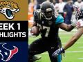 Jaguars vs. Texans - NFL Week 1 Game Highlights Jaguars vs. Texans - NFL Week 1 Game Highlights