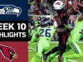 Seahawks vs. Cardinals - NFL Week 10 Game Highlights Seahawks vs. Cardinals - NFL Week 10 Game Highlights