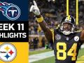 Titans vs. Steelers - NFL Week 11 Game Highlights Titans vs. Steelers - NFL Week 11 Game Highlights