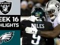Raiders vs. Eagles - NFL Week 16 Game Highlights Raiders vs. Eagles - NFL Week 16 Game Highlights
