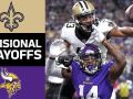 Saints vs. Vikings - NFL Divisional Round Game Highlights Saints vs. Vikings - NFL Divisional Round Game Highlights