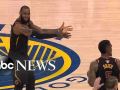 Warriors win 1st NBA Finals game in overtime Warriors win 1st NBA Finals game in overtime