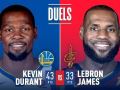 Kevin Durant & LeBron James Battle in Game 3 Kevin Durant & LeBron James Battle in Game 3