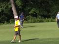 Patrick Reed's shot hits Francesco Molinari's ball on green Patrick Reed's shot hits Francesco Molinari's ball on green