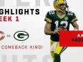 Aaron Rodgers' EPIC 17-Pt Comeback after First-Half Injury! Aaron Rodgers' EPIC 17-Pt Comeback after First-Half Injury!