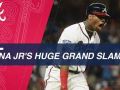 Acuna youngest to hit a grand slam in the postseason Acuna youngest to hit a grand slam in the postseason
