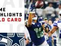 Seahawks vs. Cowboys Wild Card Round Highlights Seahawks vs. Cowboys Wild Card Round Highlights