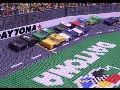 Daytona's biggest moments told with toy blocks Daytona's biggest moments told with toy blocks