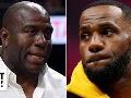 LeBron was ‘stunned’ by Magic Johnson’s resignation